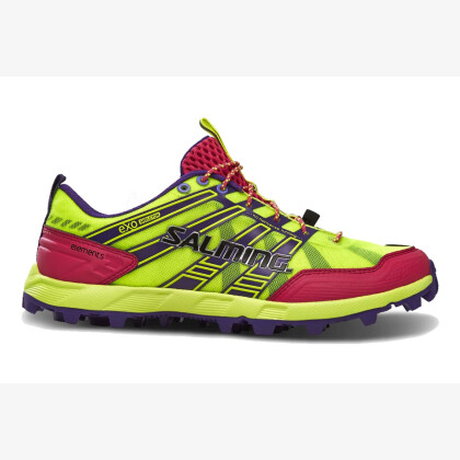 SALMING Elements Shoe Women Safety Yellow/Pink Glo