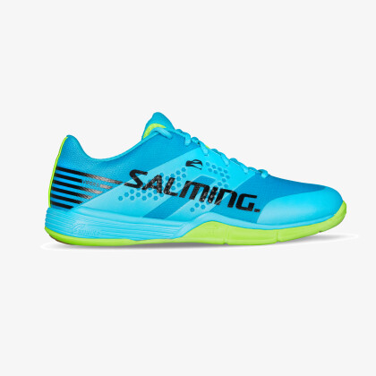 SALMING Viper 5 Men Shoe Blue Atol/New Fluo Green