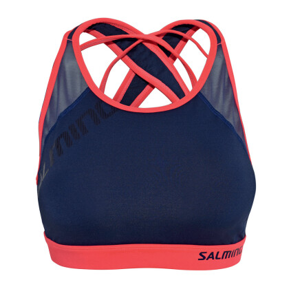 SALMING Core Support Sports Bra Navy