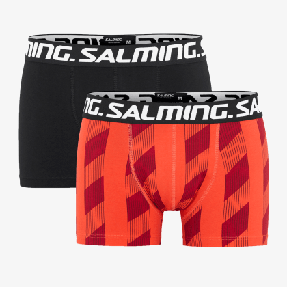 SALMING Pipe Boxer 2-pack Red/Black