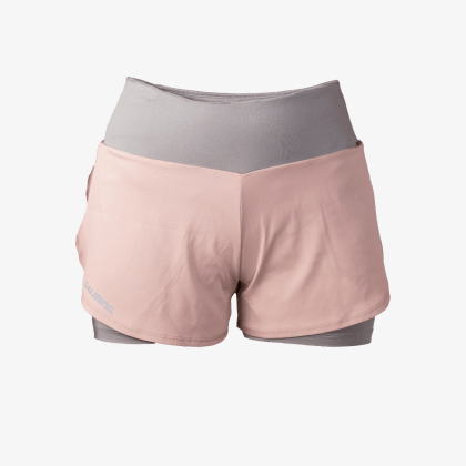 SALMING Essential 2-in 1 Shorts Women DustyPink/Grey