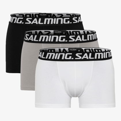 SALMING Sam Boxer 3-pack White/Zinc/Black