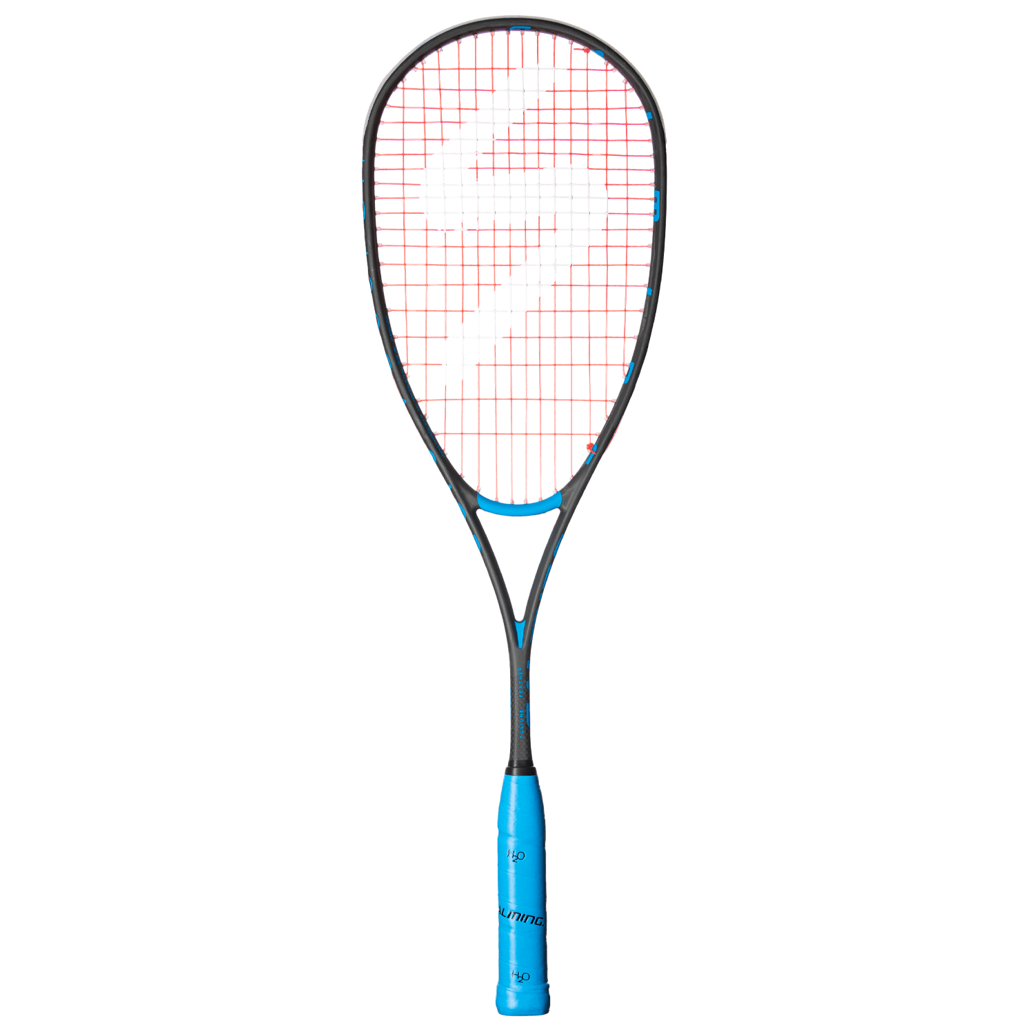 SALMING Fusione Feather Racket Black/Cyan - SalmingStore.cz