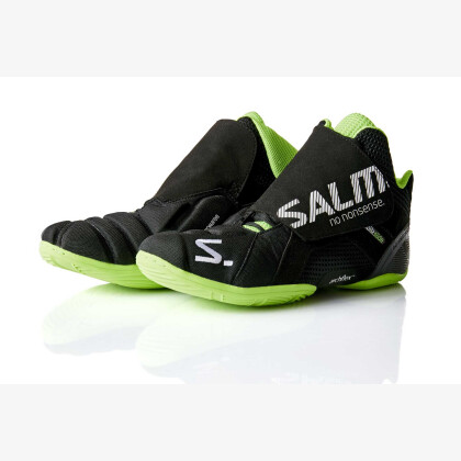 TestDay SALMING Slide 4 Goalie Shoe Black/Gecko Green