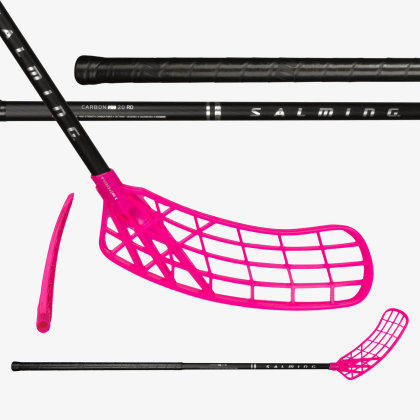 SALMING Q-series Carbon Pro 2.0 RD Trident 27 Black/Silver