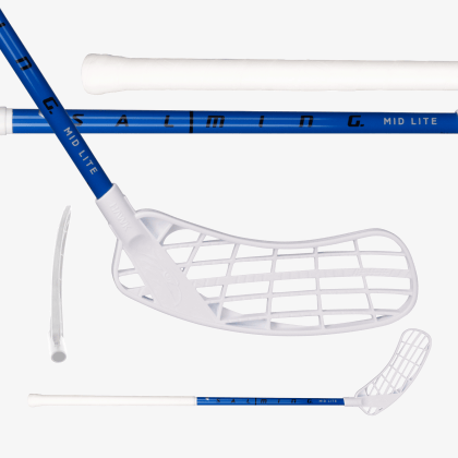 SALMING Midlite Hawk 32 JR Blue/White