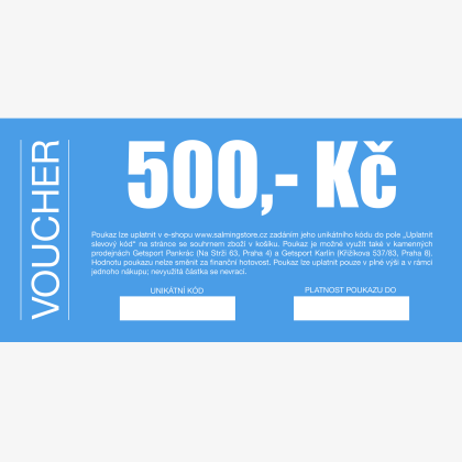 Dárkový poukaz Salmingstore - 500 Kč