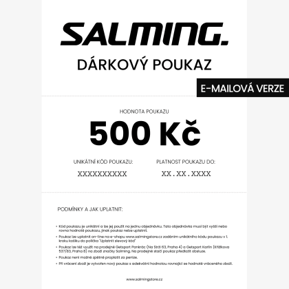 Dárkový poukaz Salmingstore - 500 Kč